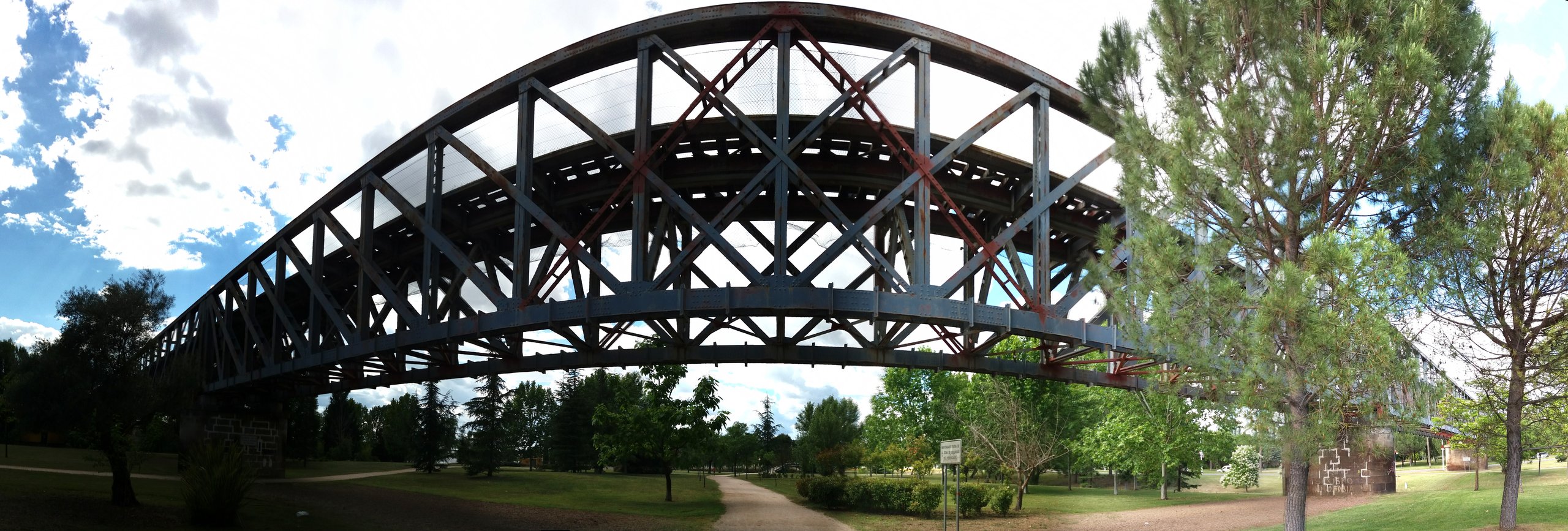 Panorámica Puente Ferrocarril, Mérida 1